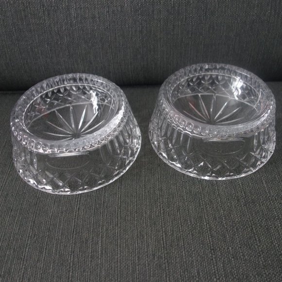 Two(2) Spoiled Glass Dog Bowls - Picture 1 of 9